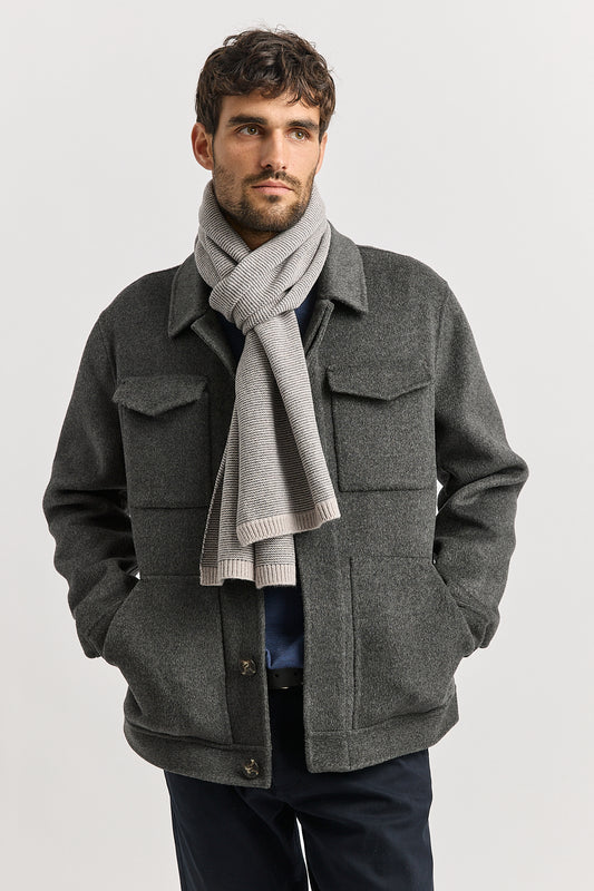 TOORALLIE LINKS STRIPE SCARF