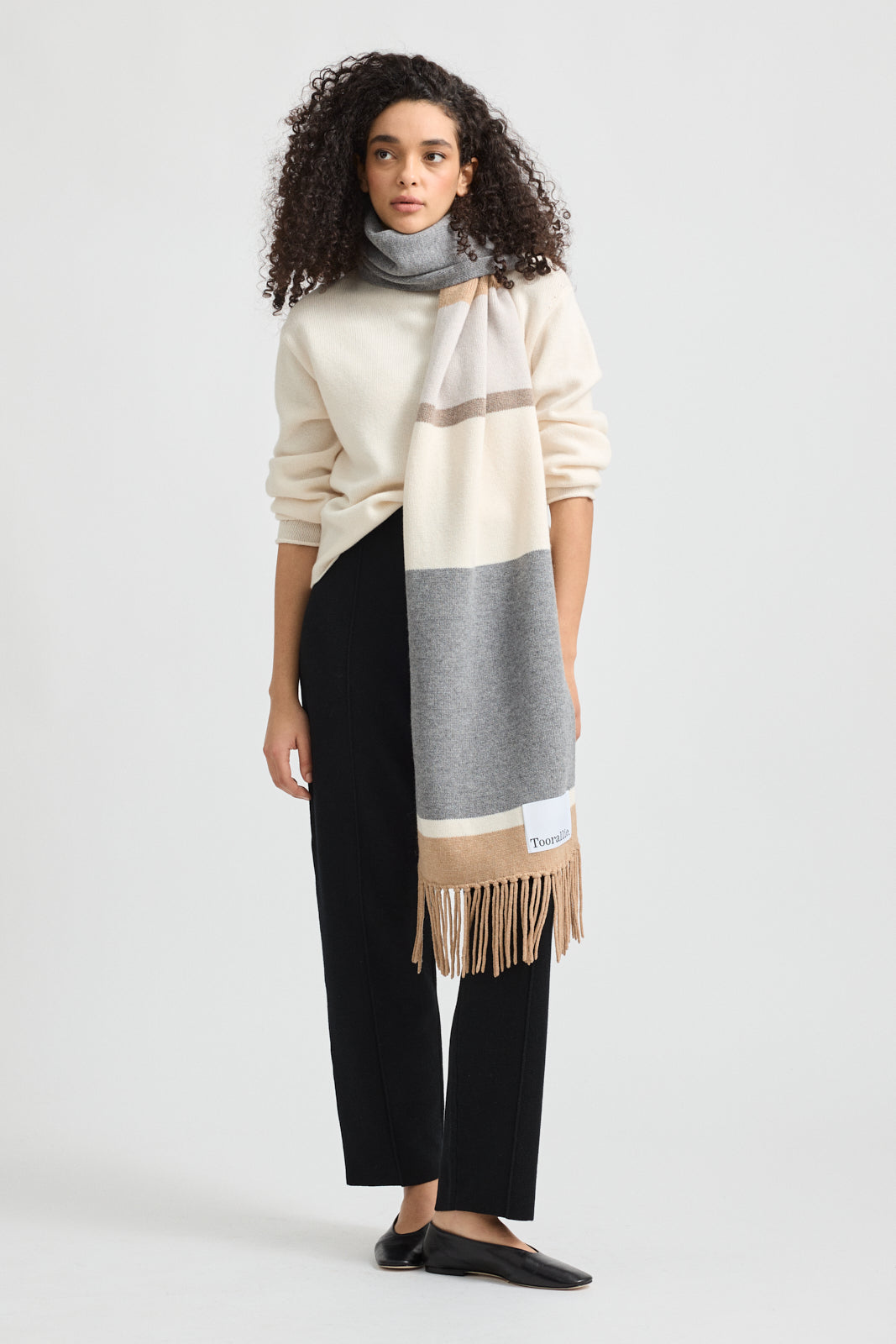 TOORALLIE BLOCKED SCARF