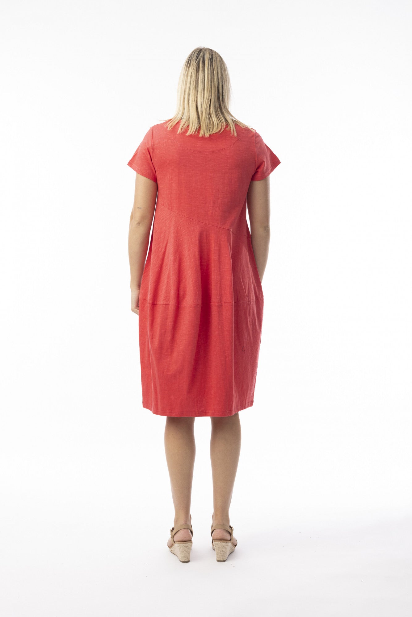 ORIENTIQUE KNIT ESSENTIALS BUBBLE DRESS