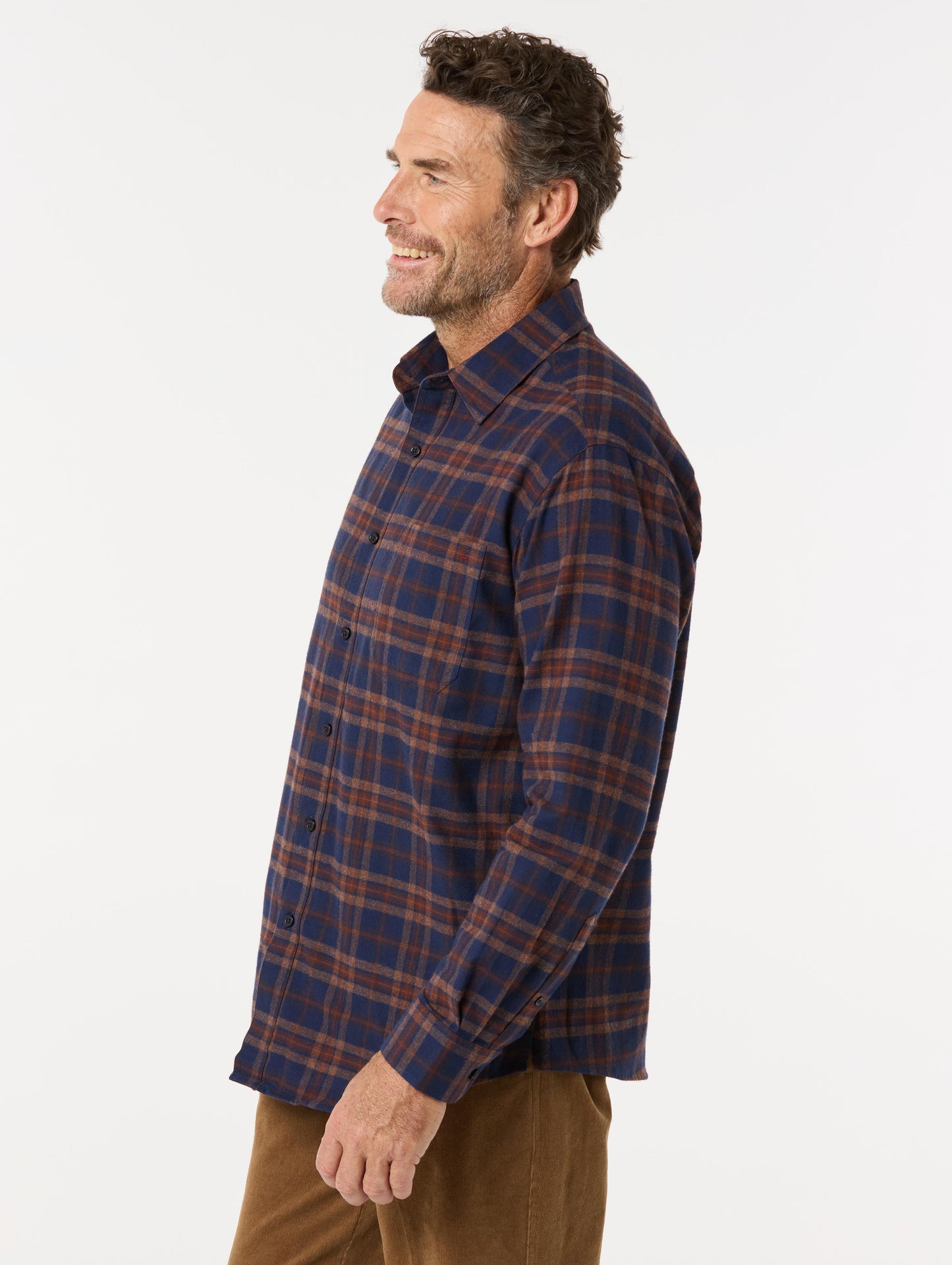 BREAKAWAY QUINLAN COTTON BRUSH SHIRT