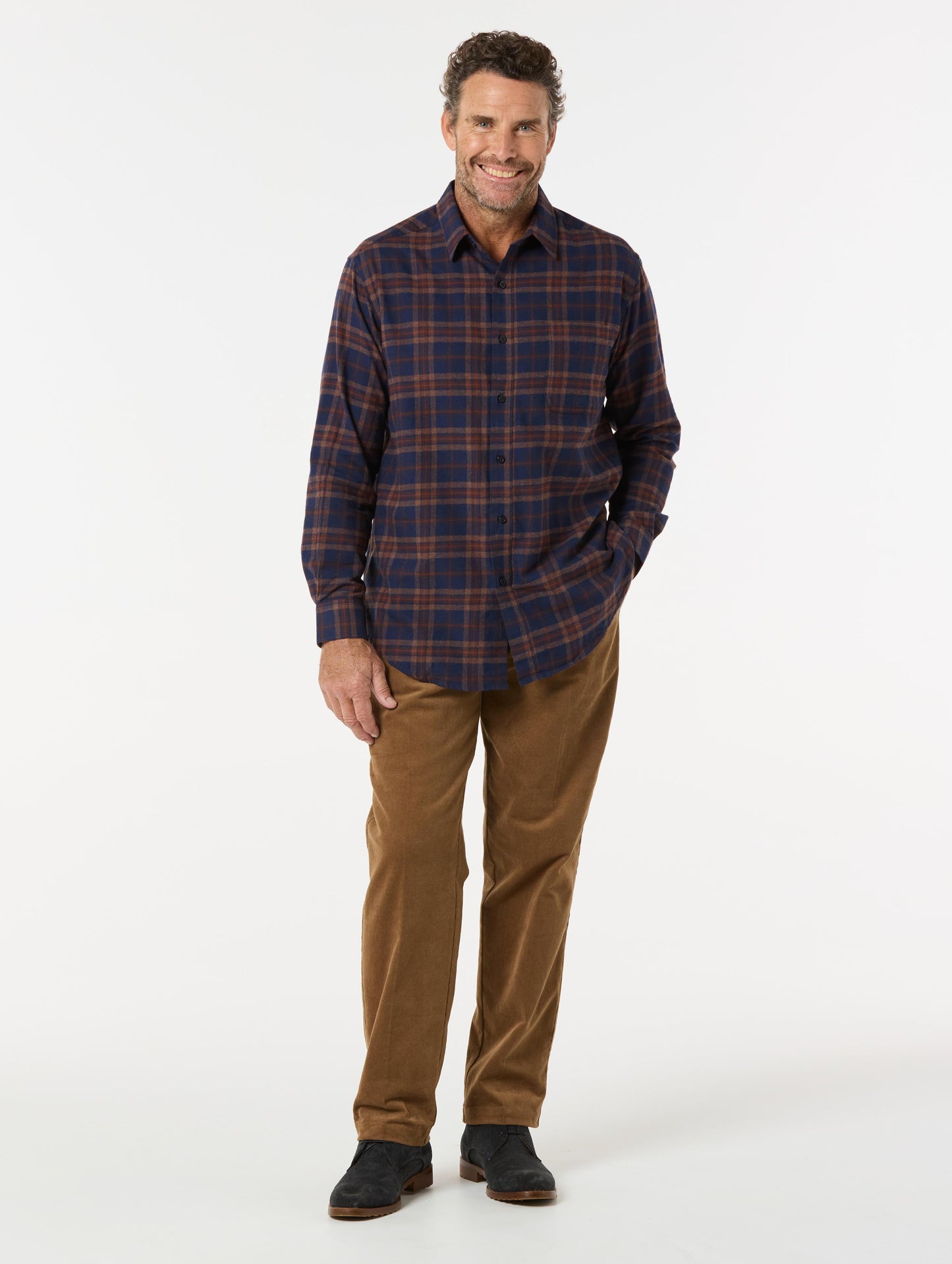 BREAKAWAY QUINLAN COTTON BRUSH SHIRT