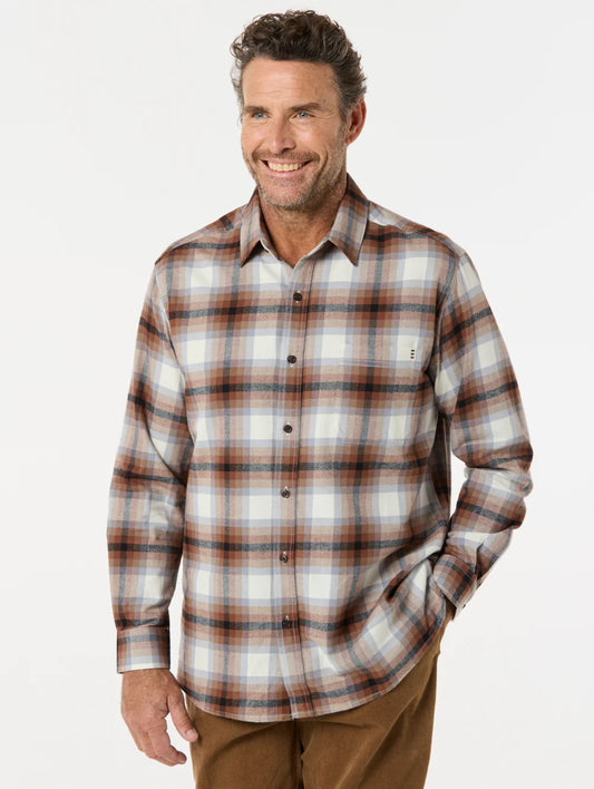 BREAKAWAY MONTEZ COTTON BRUSH SHIRT