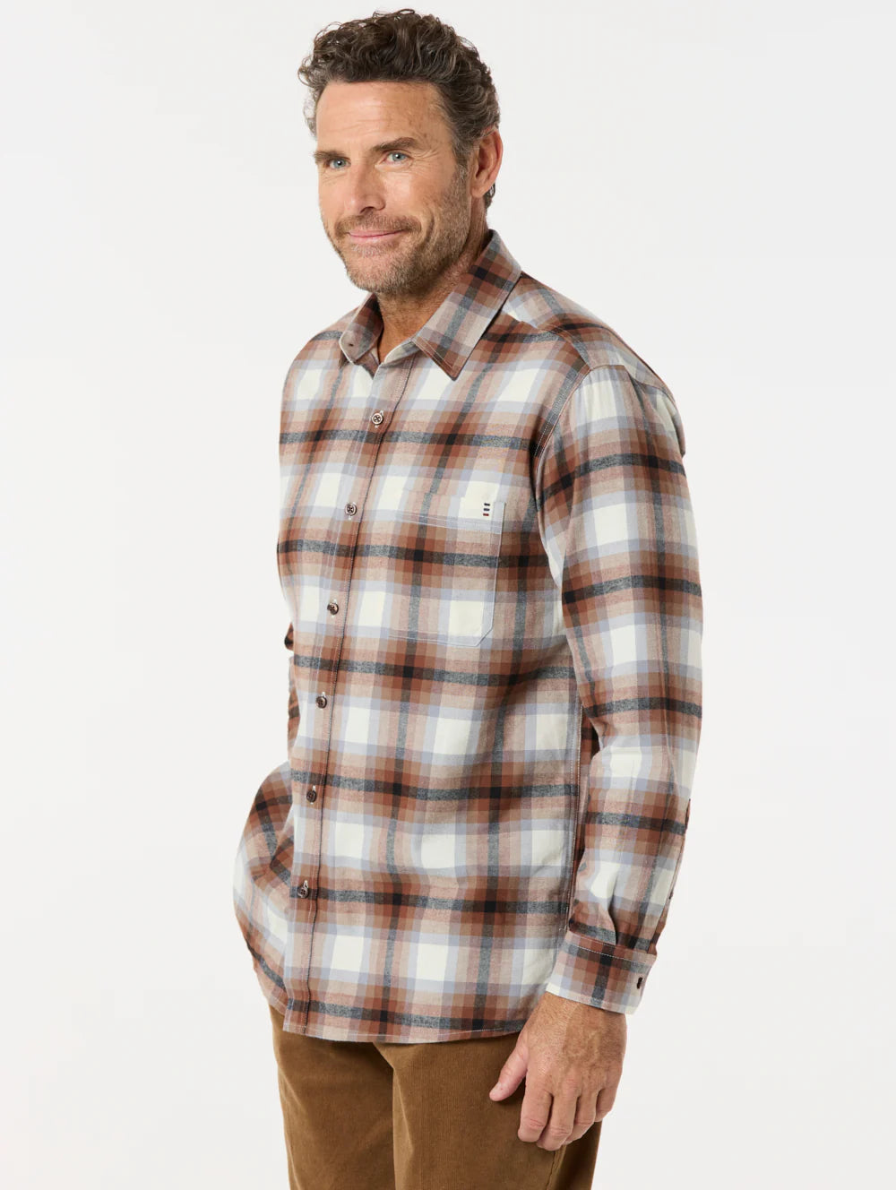 BREAKAWAY MONTEZ COTTON BRUSH SHIRT