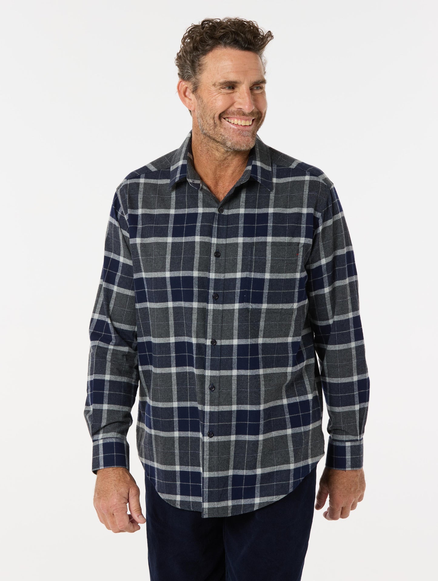 BREAKAWAY STRATTON COTTON BRUSH SHIRT