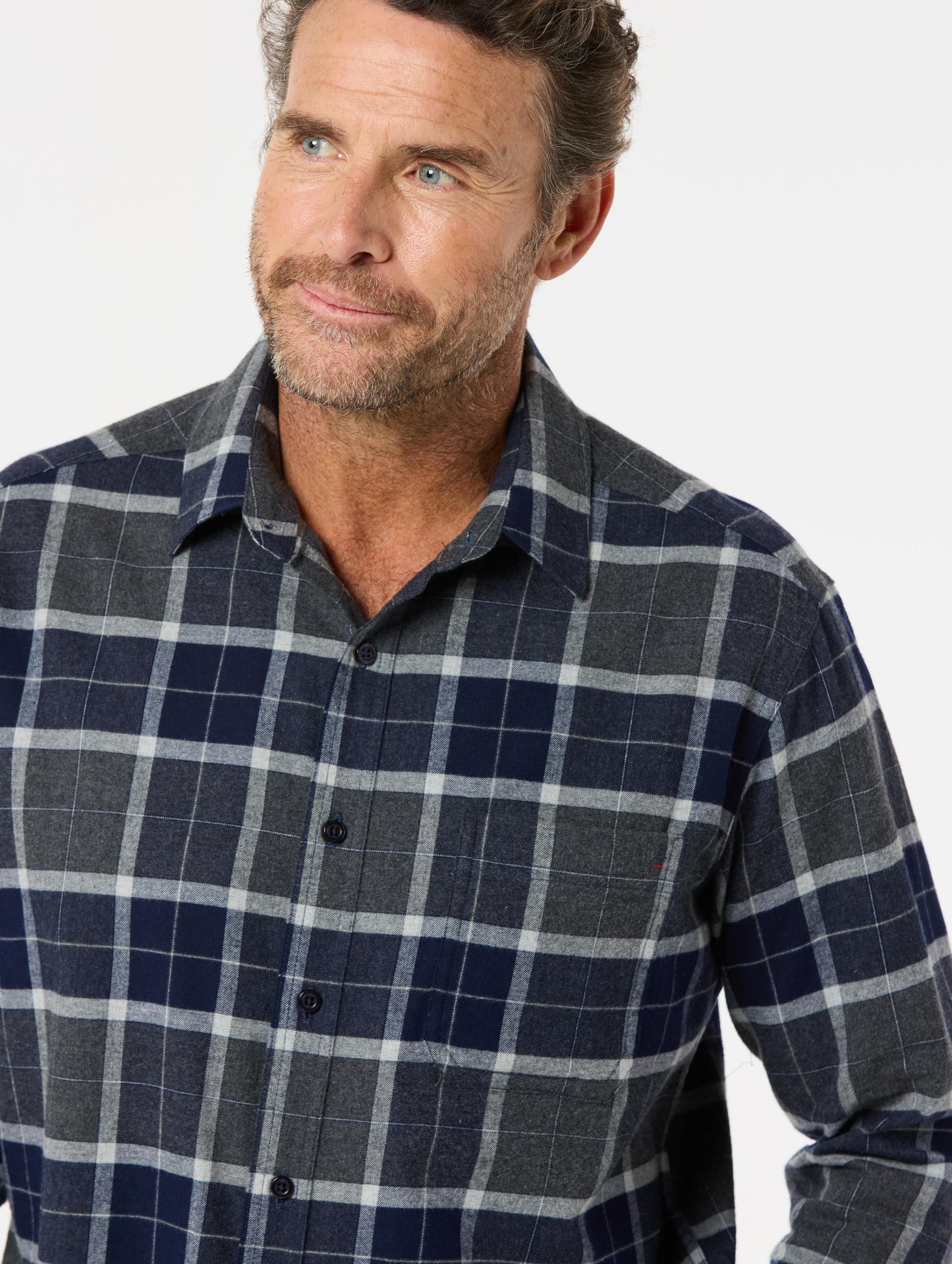 BREAKAWAY STRATTON COTTON BRUSH SHIRT