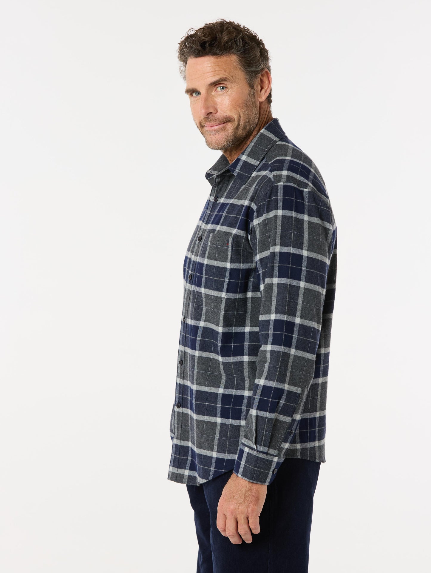 BREAKAWAY STRATTON COTTON BRUSH SHIRT
