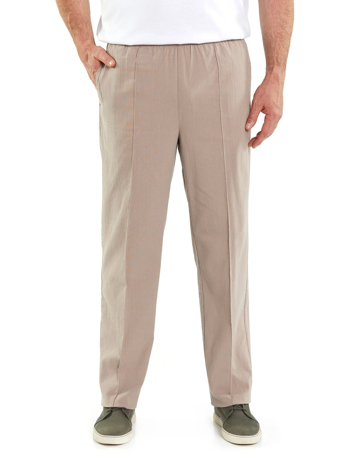 BREAKAWAY COTTON CRINKLE PANT