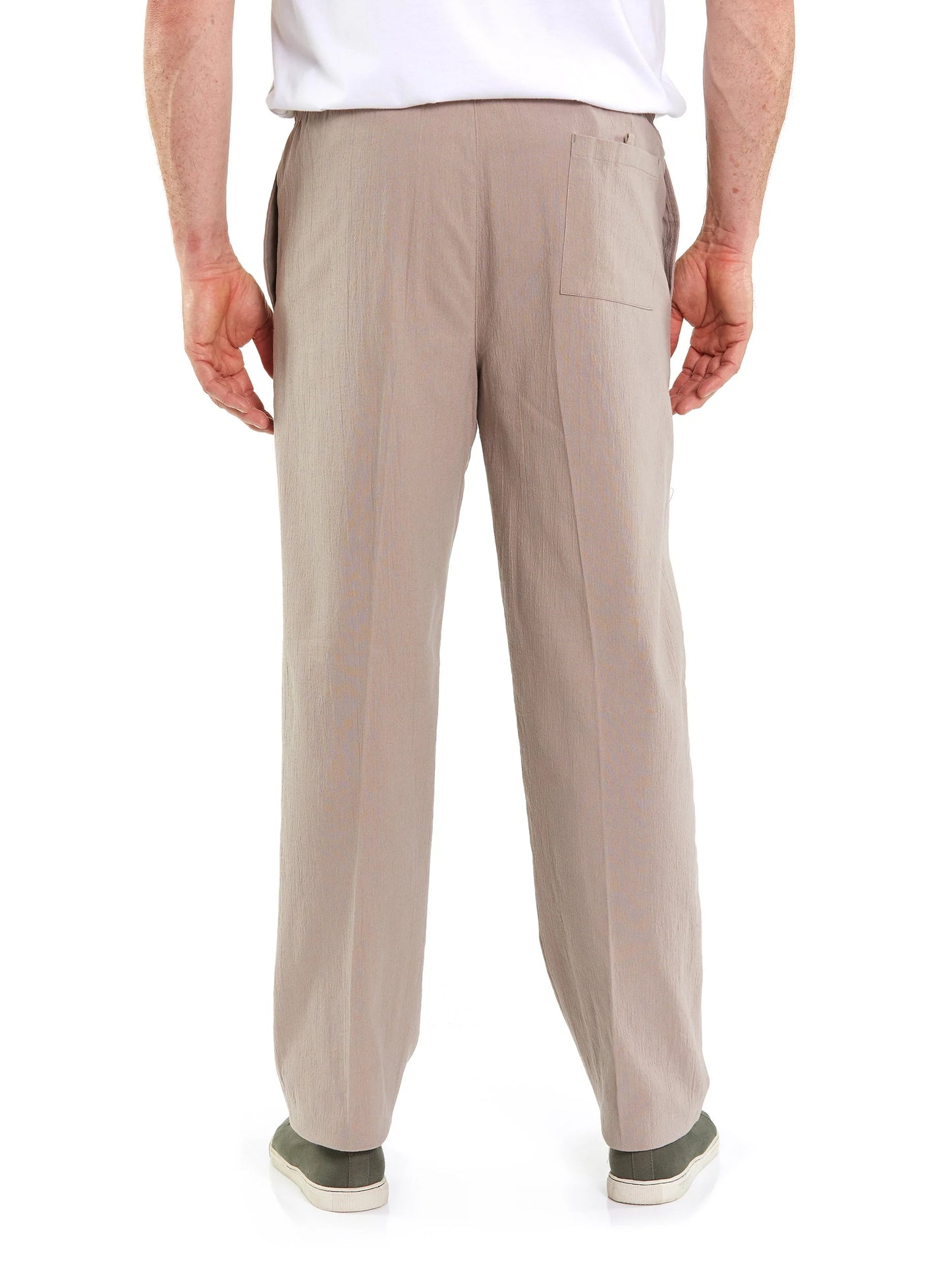 BREAKAWAY COTTON CRINKLE PANT
