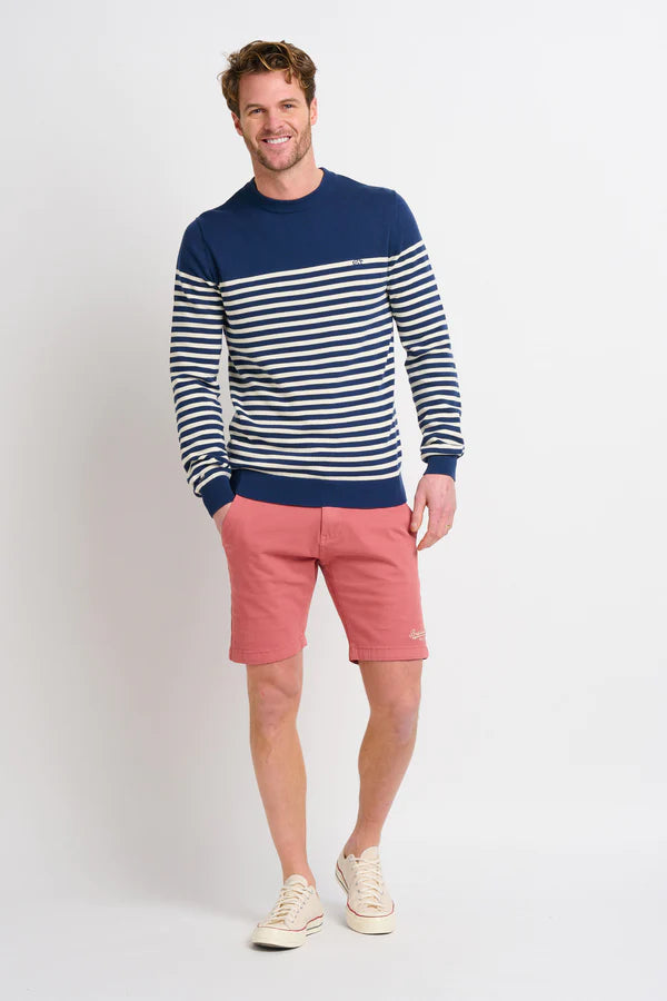 BRAKEBURN STRIPE CREW JUMPER