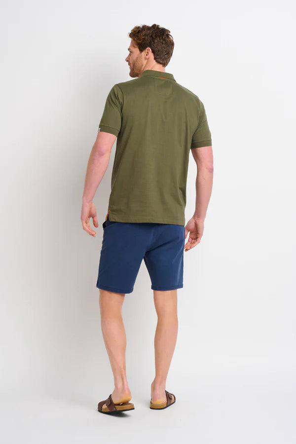 BRAKEBURN CHEST STRIPE POLO