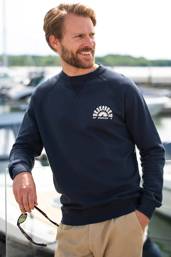 BRAKEBURN RAGLAN CREW JUMPER