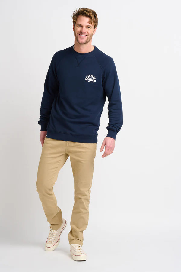 BRAKEBURN RAGLAN CREW JUMPER