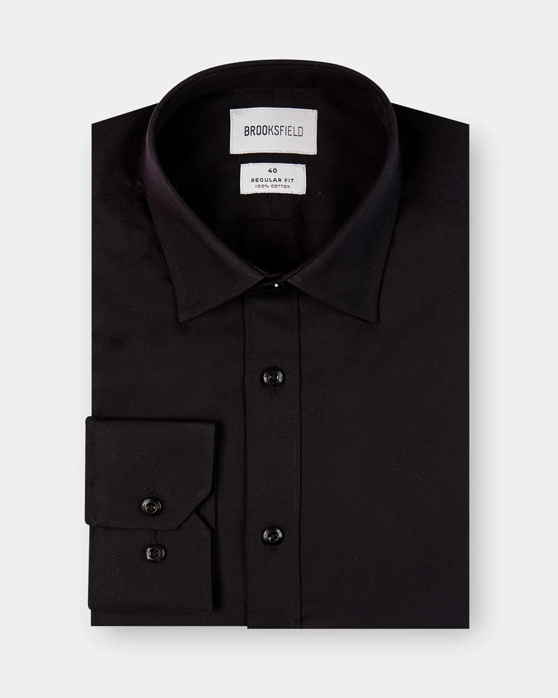 BROOKSFIELD STAPLE REG FIT BUSINESS SHIRT