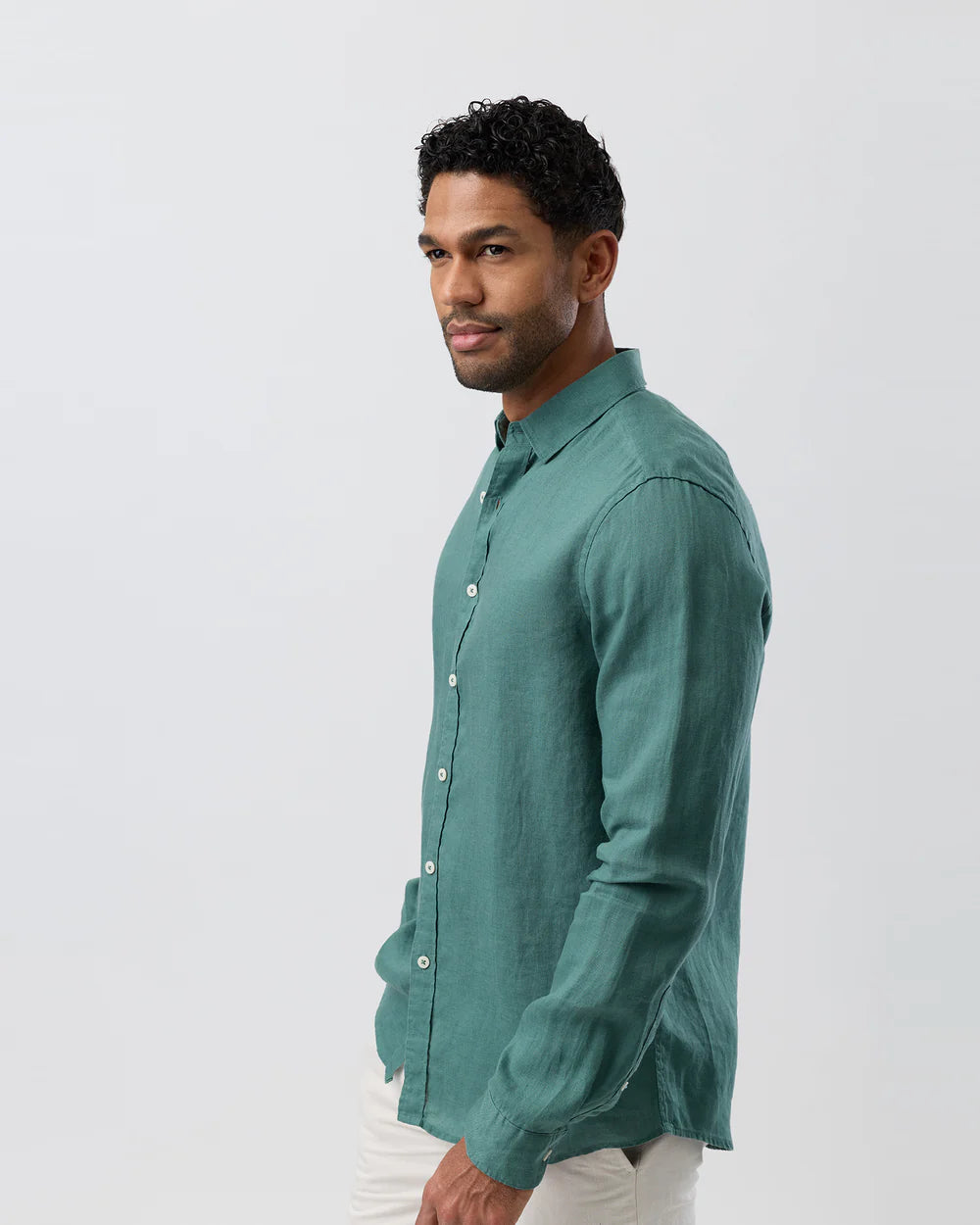 BROOKSFIELD LINEN CASUAL SHIRT