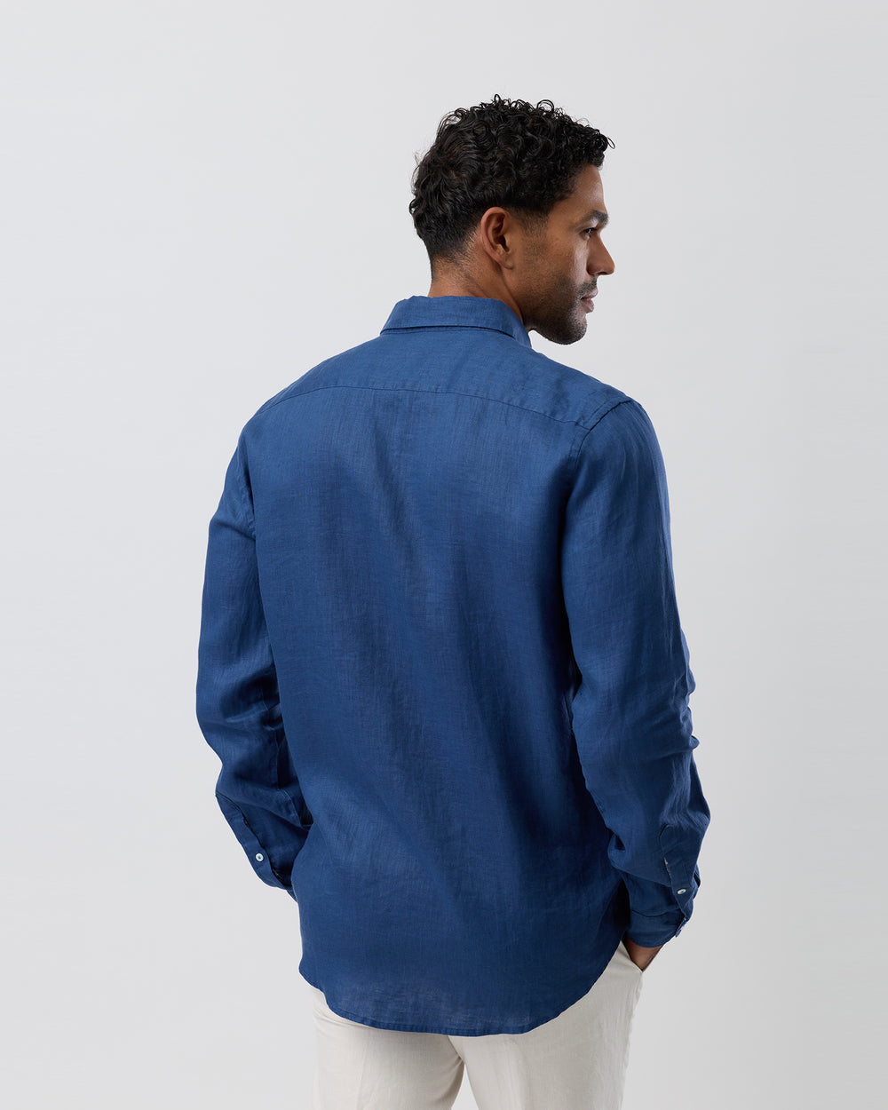 BROOKSFIELD LINEN CASUAL SHIRT