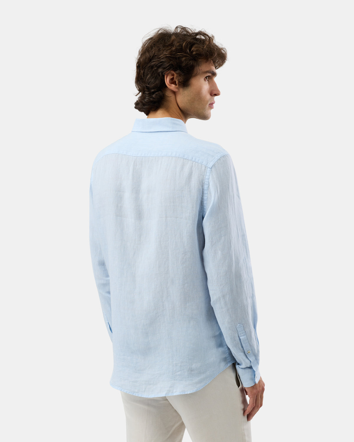 BROOKSFIELD CASUAL LONG SLEEVE LINEN SHIRT