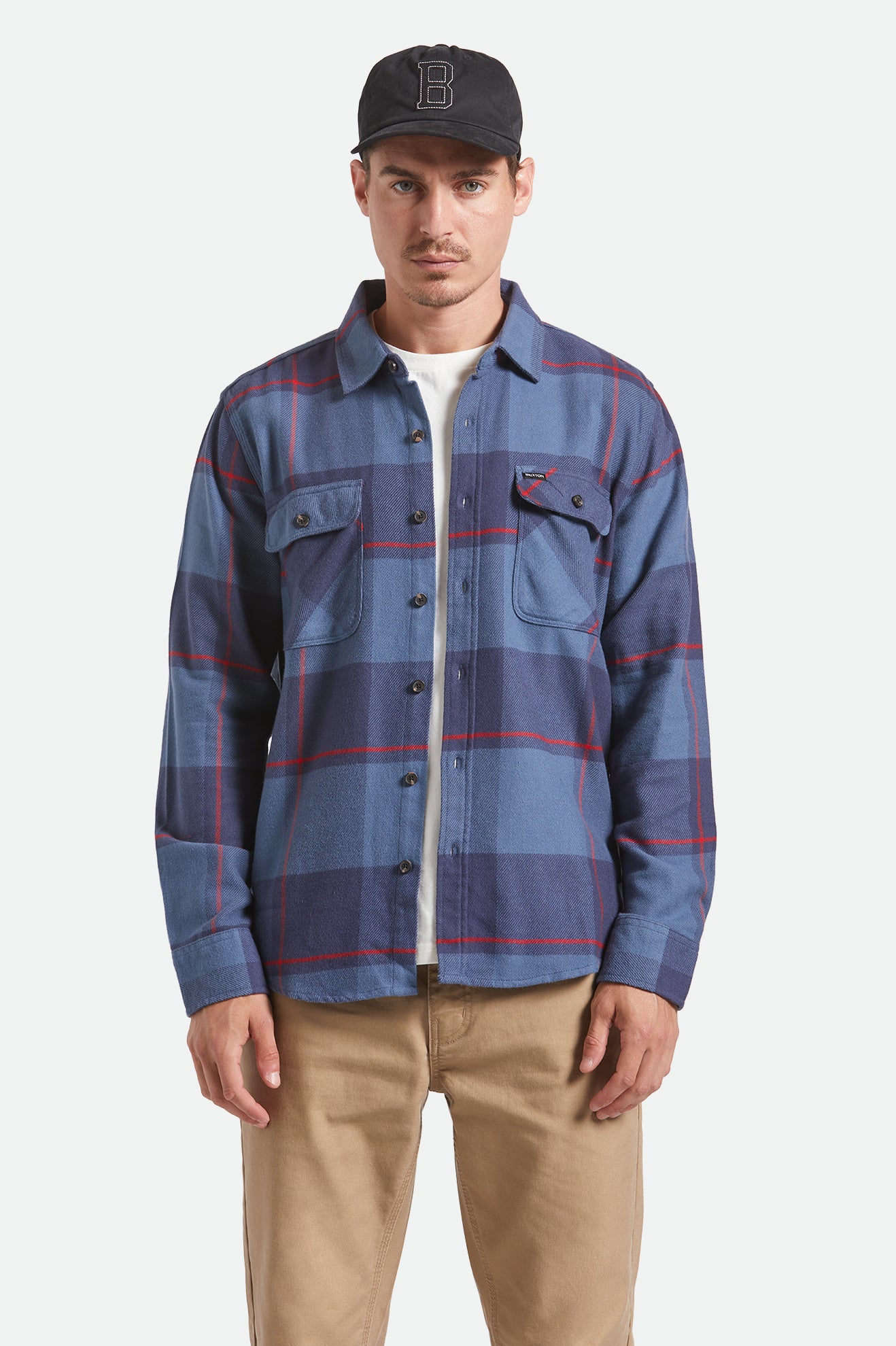 BRIXTON BOWERY FLANNEL