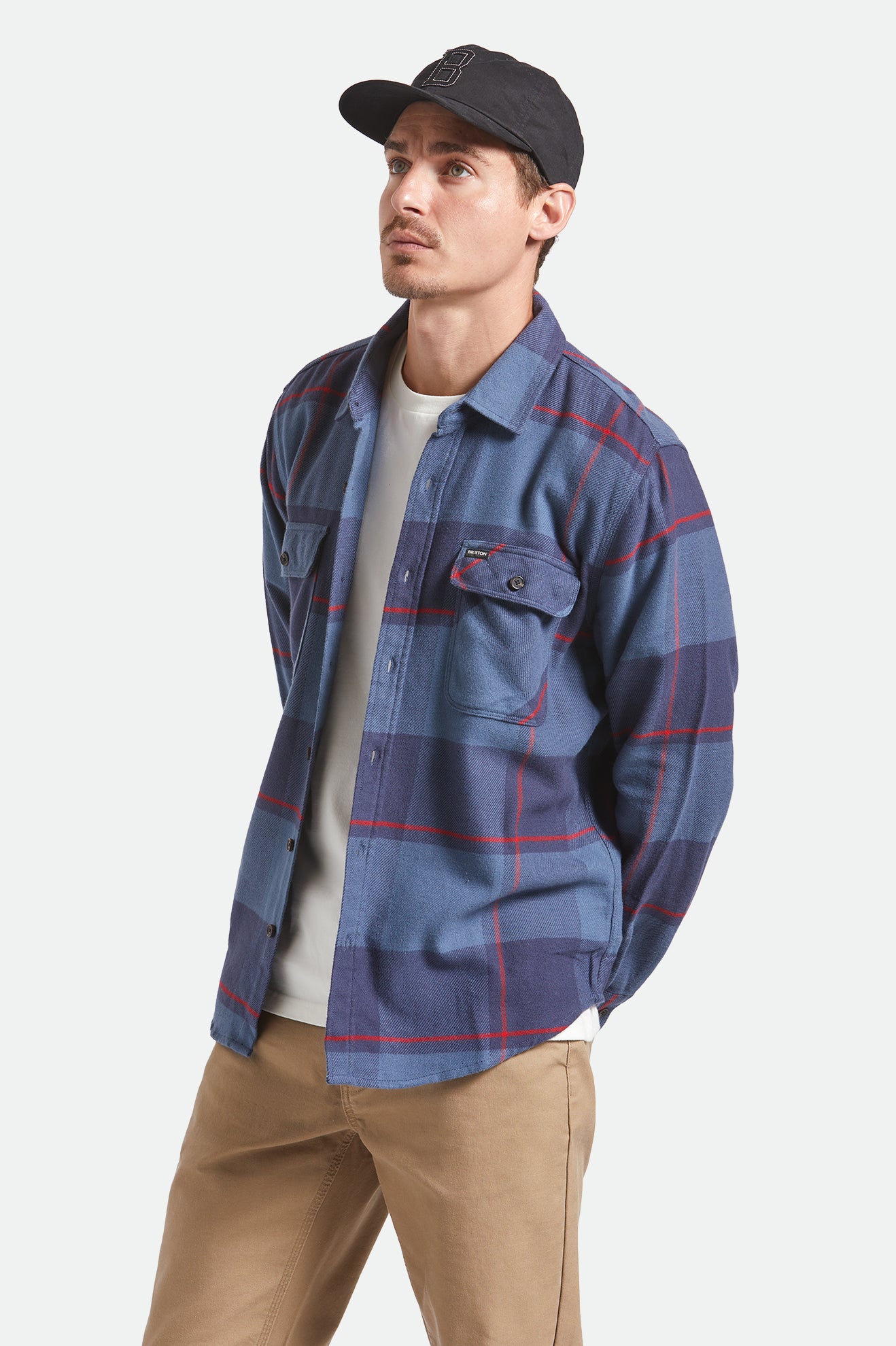 BRIXTON BOWERY FLANNEL