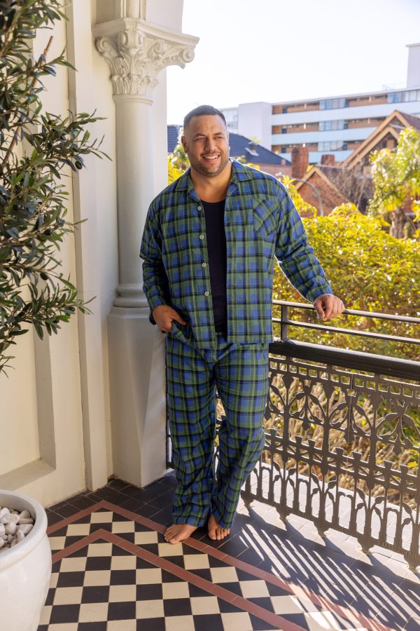 CONTARE FLANNELETTE LONG SLEEVE SET