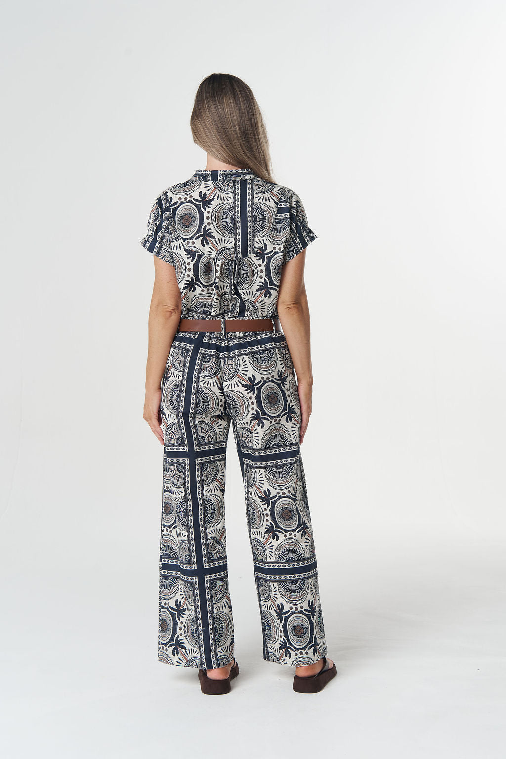 GOONDIWINDI TAILORED PRINTED PANT
