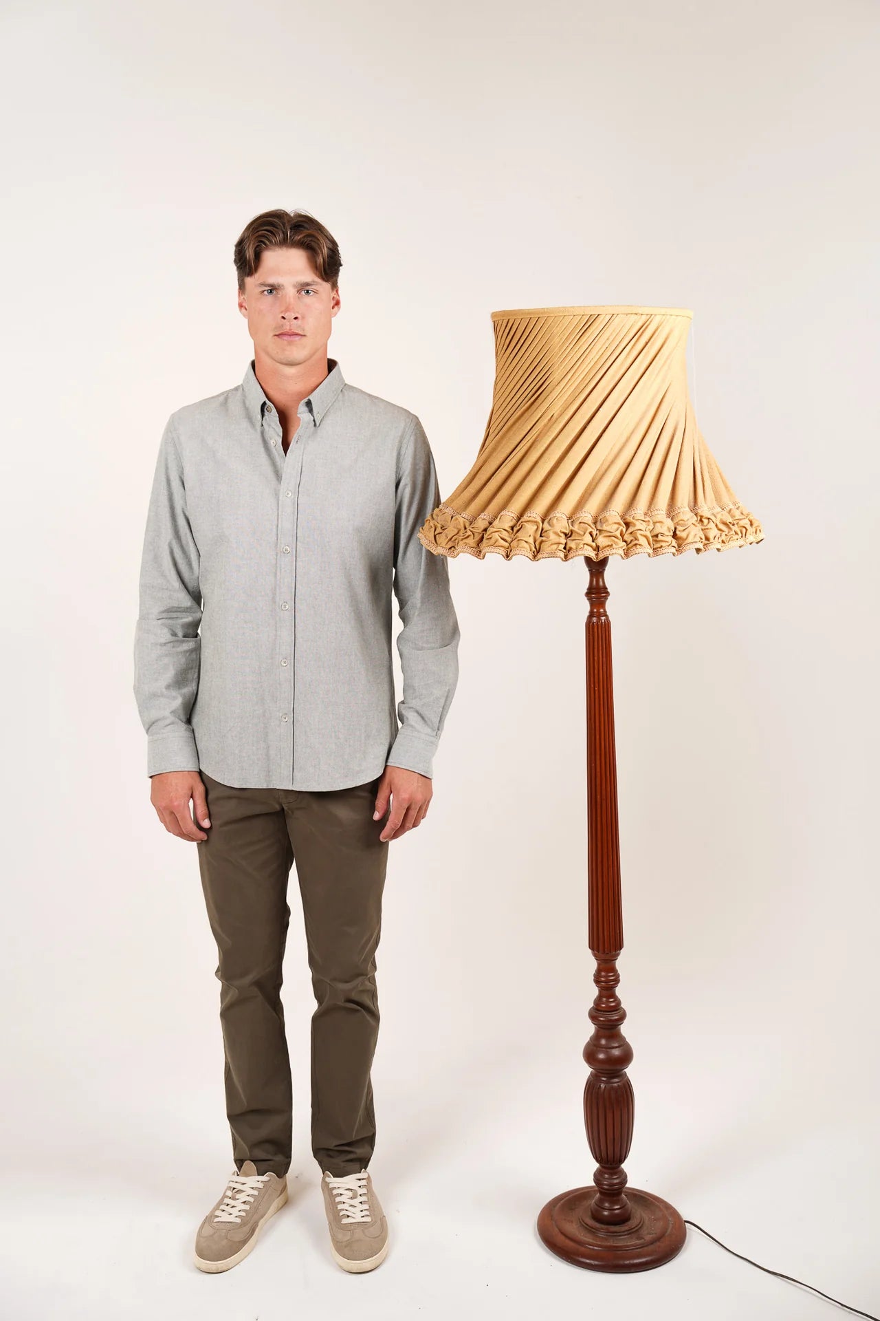JAMES HAPRER OXFORD LS SHIRT