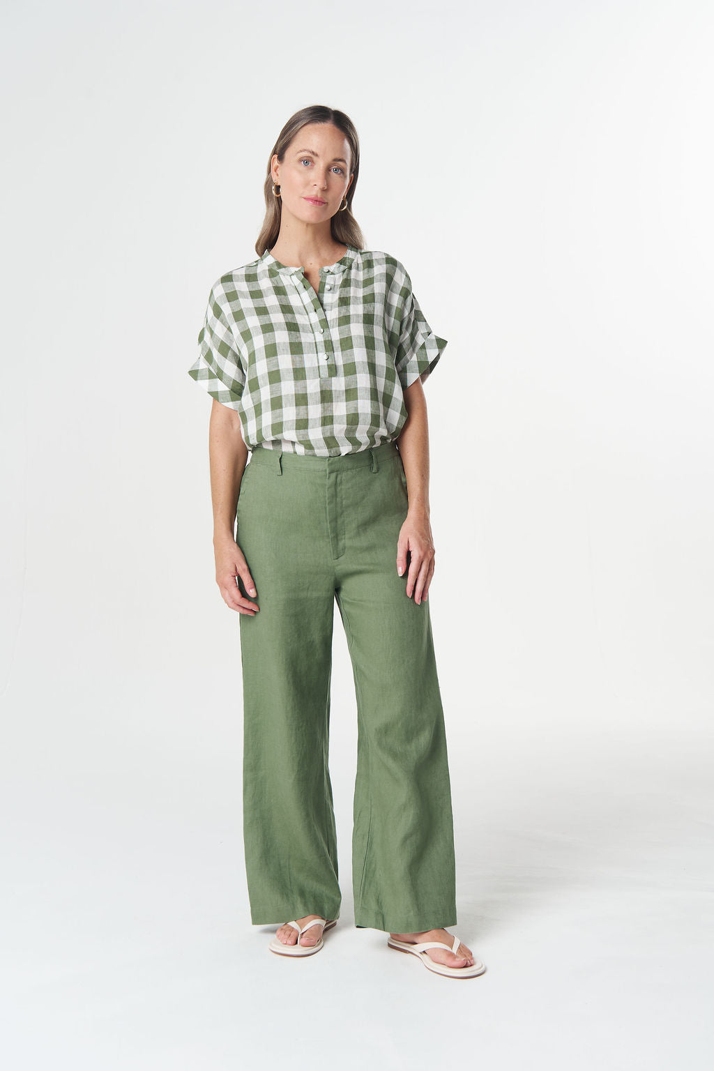 GOONDIWINDI TAILORED STRAIGHT LEG PANT
