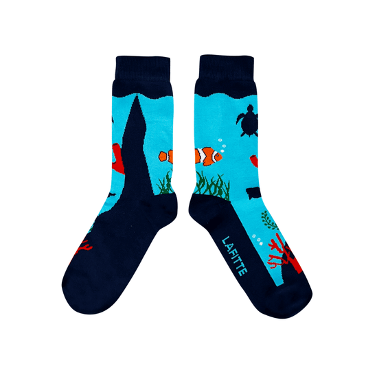 LAFITTE GREAT BARRIER REEF SOCKS