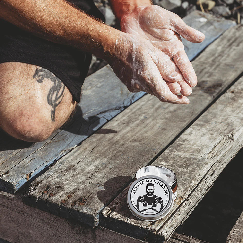 AUSSIE MAN HANDS HAND REPAIR CREAM