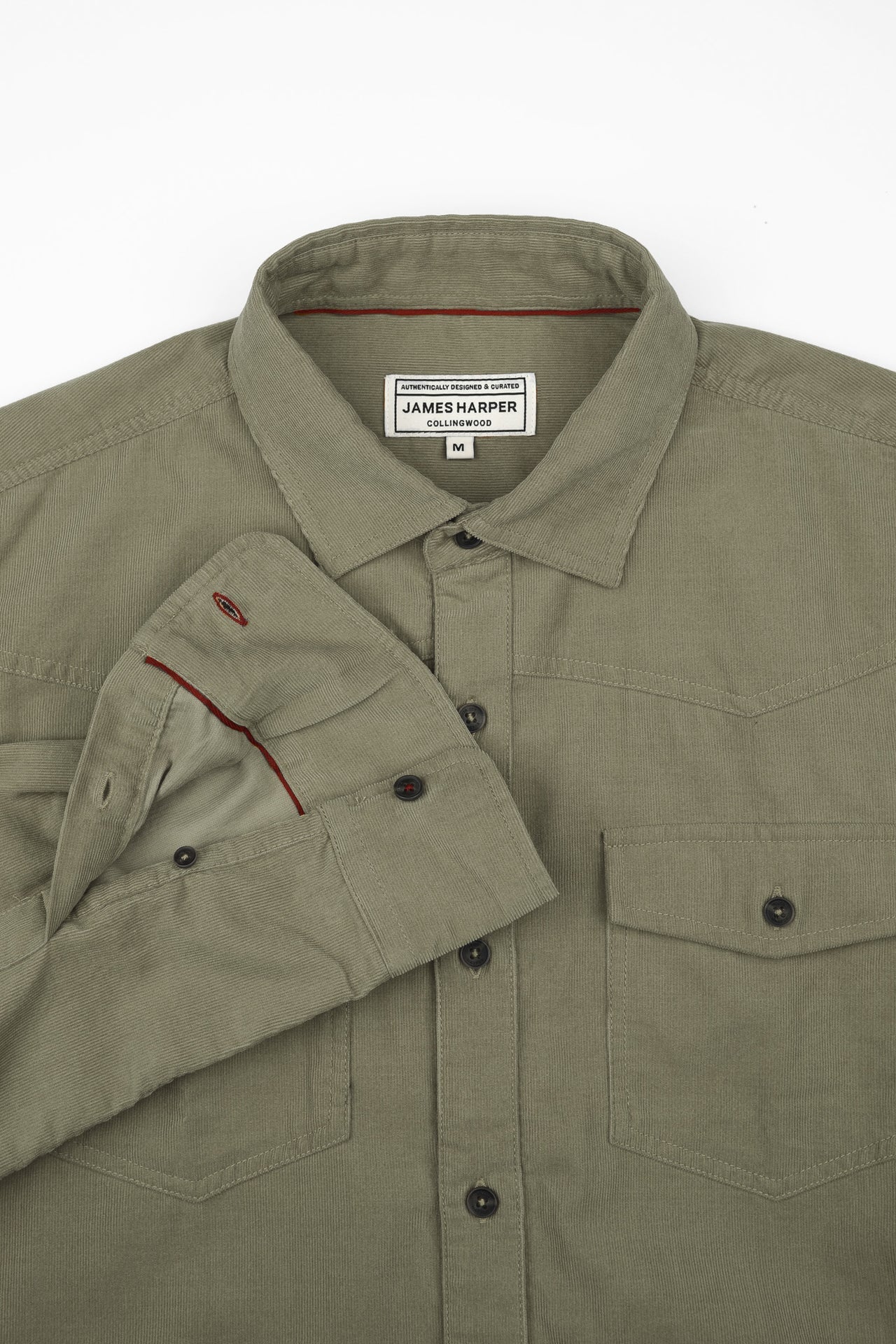 JAMES HARPER WESTERN CORD SHIRT