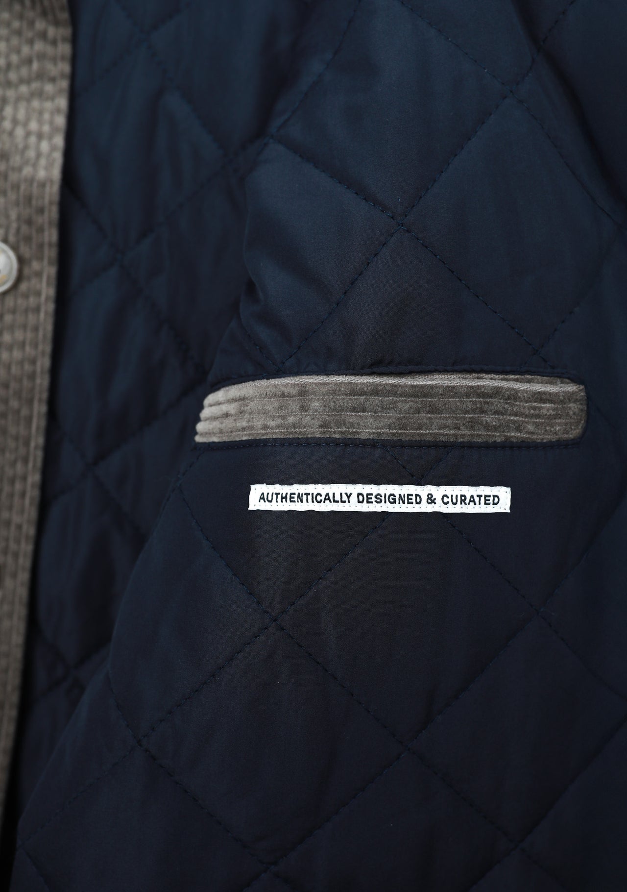 JAMES HARPER CORD PADDED JACKET