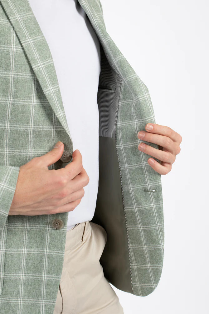 JAMES HARPER CHECK BLAZER