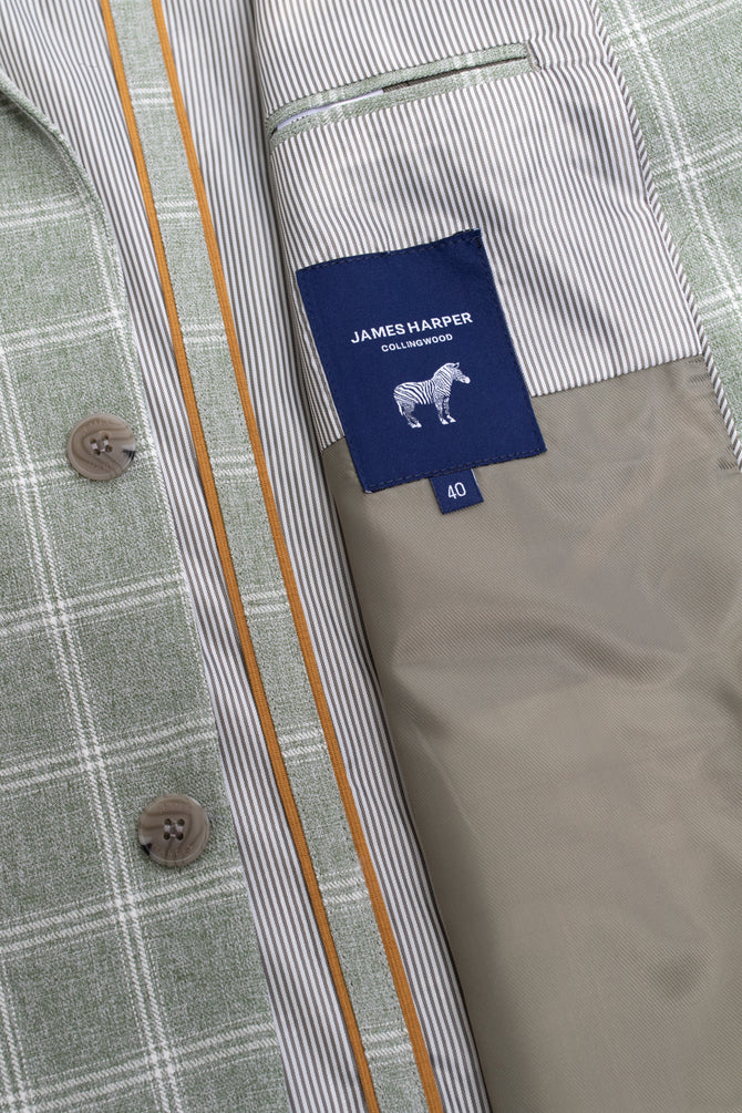 JAMES HARPER CHECK BLAZER