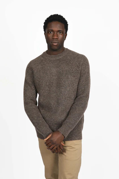 JAMES HARPER CHUNKY RAGLAN CREW KNIT
