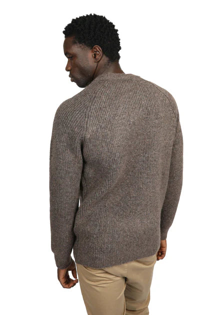 JAMES HARPER CHUNKY RAGLAN CREW KNIT
