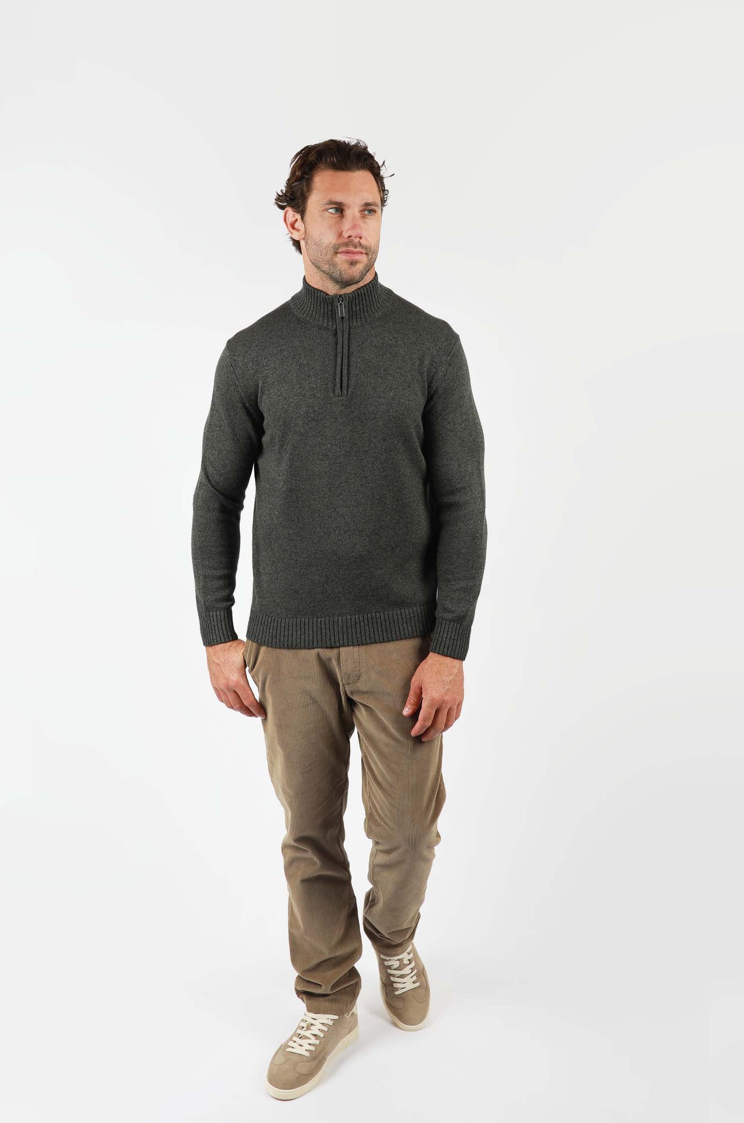 JAMES HARPER 1/4 ZIP KNIT