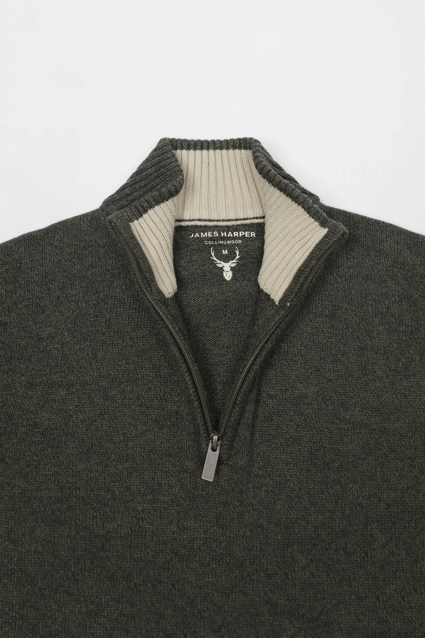 JAMES HARPER 1/4 ZIP KNIT