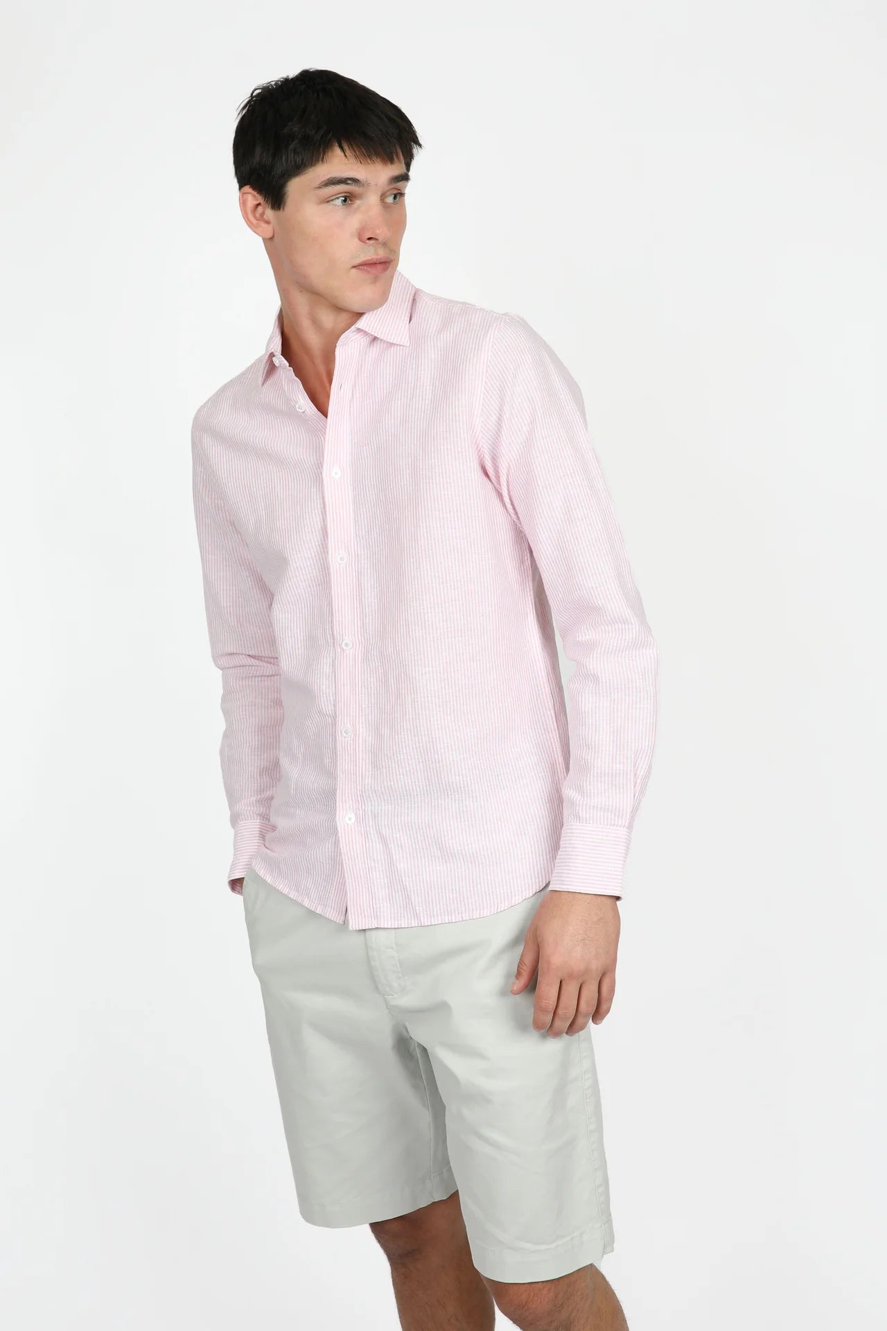 JAMES HARPER NARROW STRIPE SHIRT