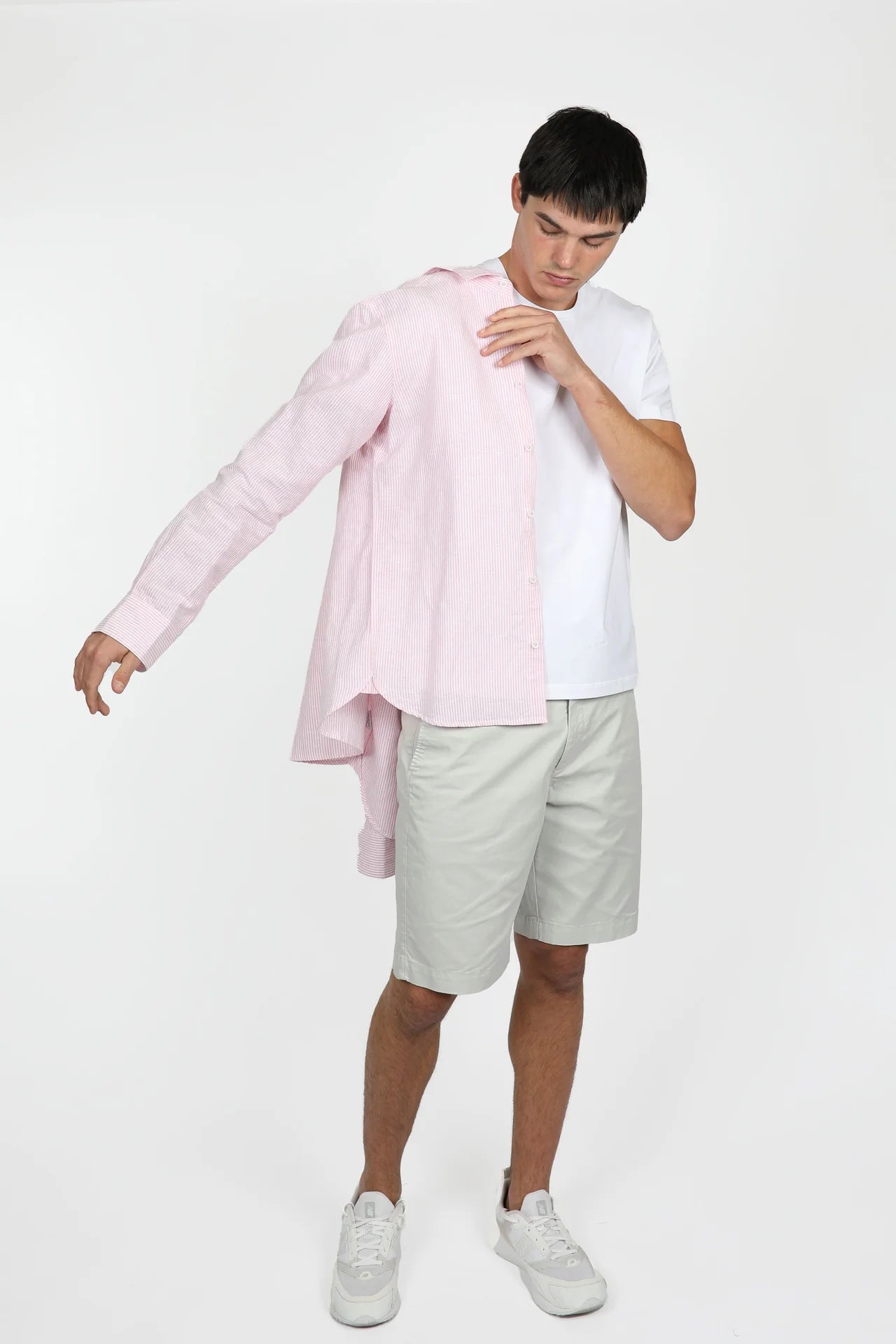 JAMES HARPER NARROW STRIPE SHIRT