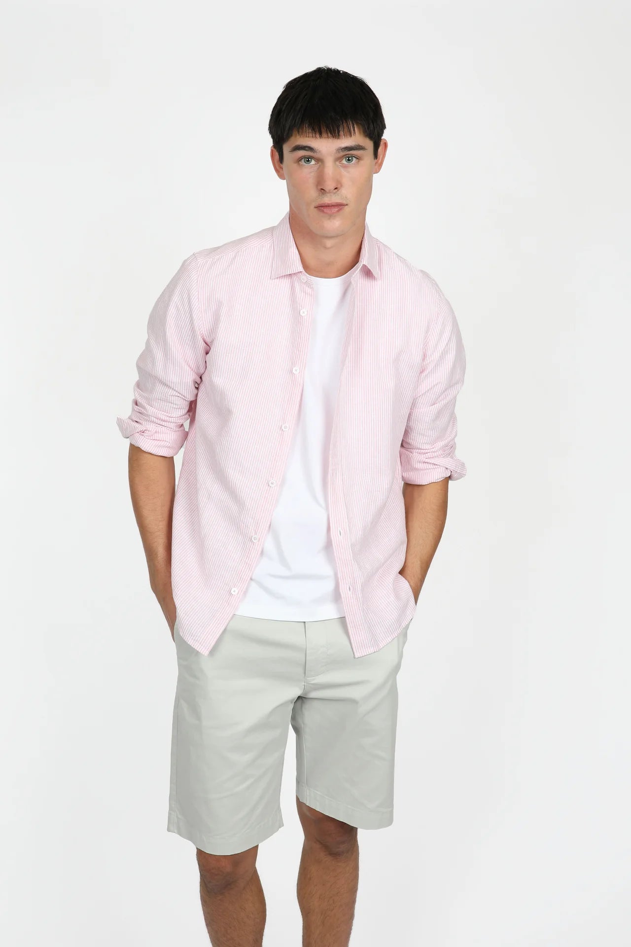 JAMES HARPER NARROW STRIPE SHIRT