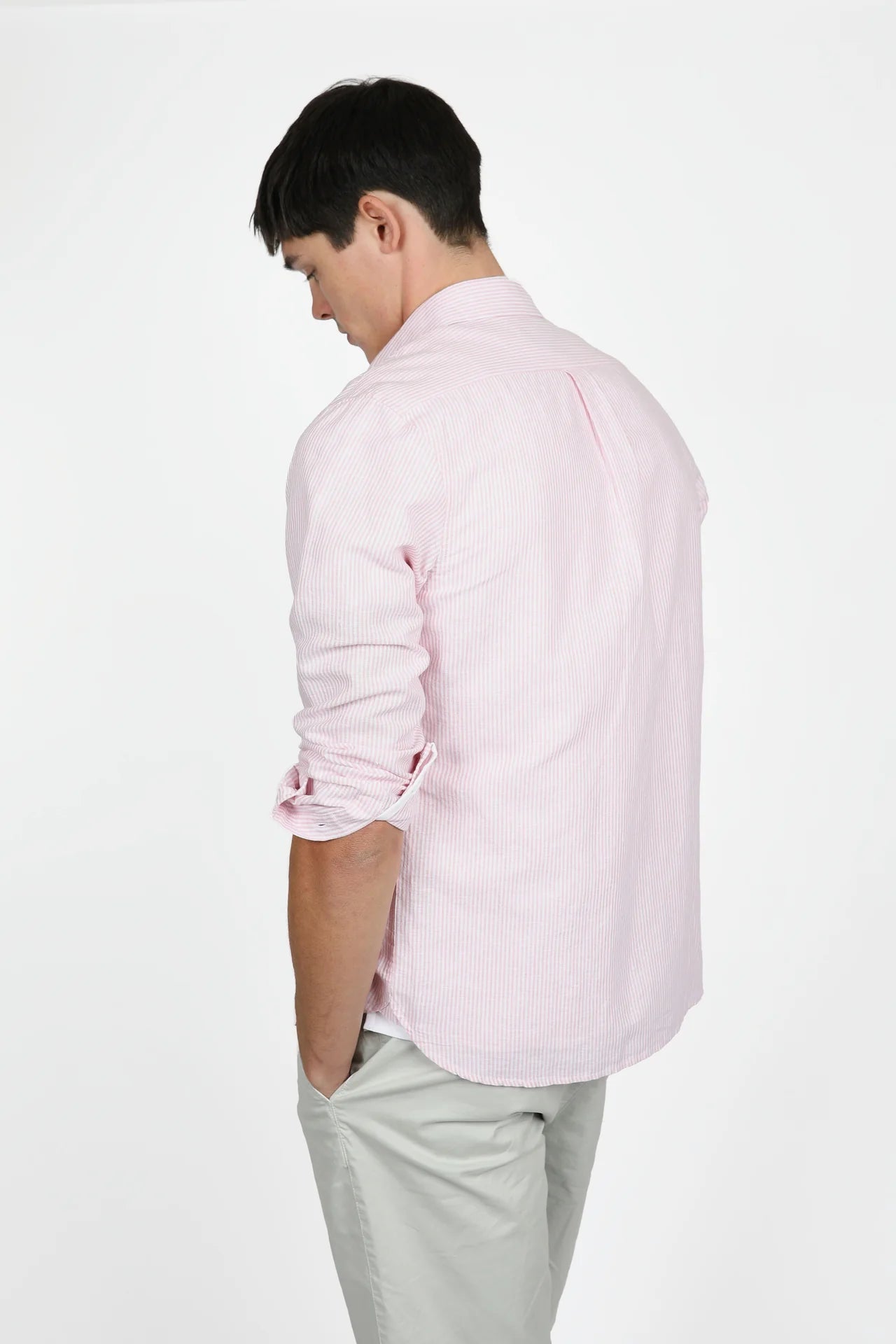 JAMES HARPER NARROW STRIPE SHIRT