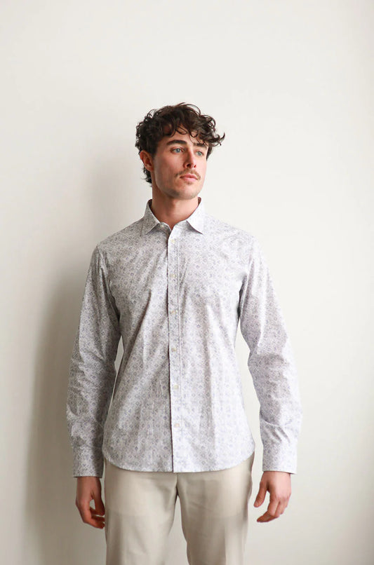 JAMES HARPER PEACHED POPLIN LS SHIRT