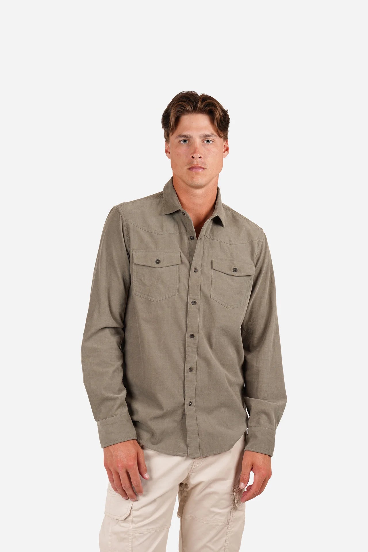 JAMES HARPER WESTERN CORD SHIRT