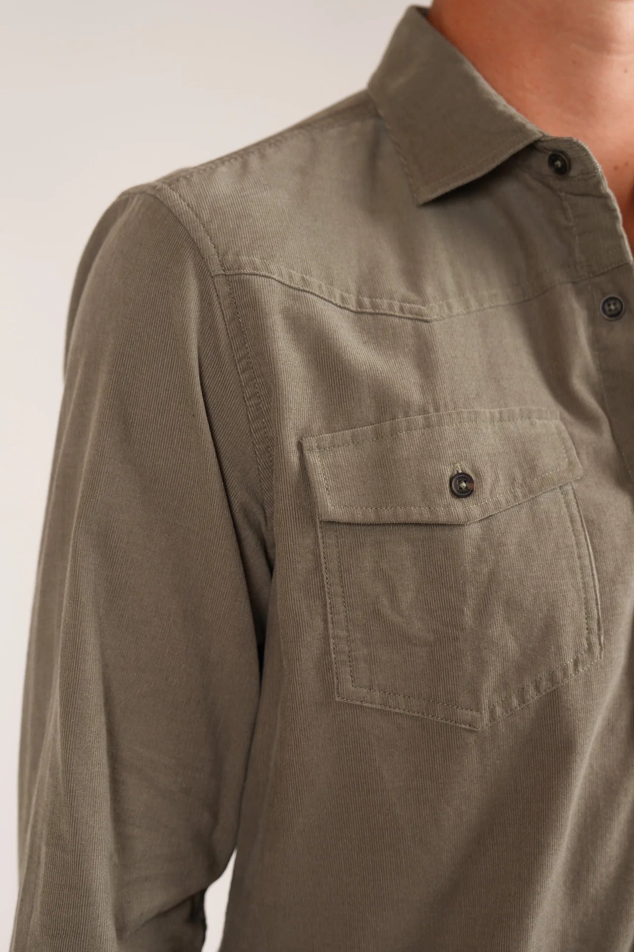 JAMES HARPER WESTERN CORD SHIRT