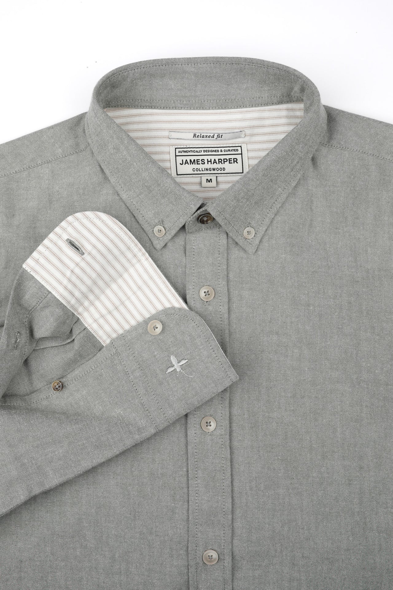 JAMES HAPRER OXFORD LS SHIRT