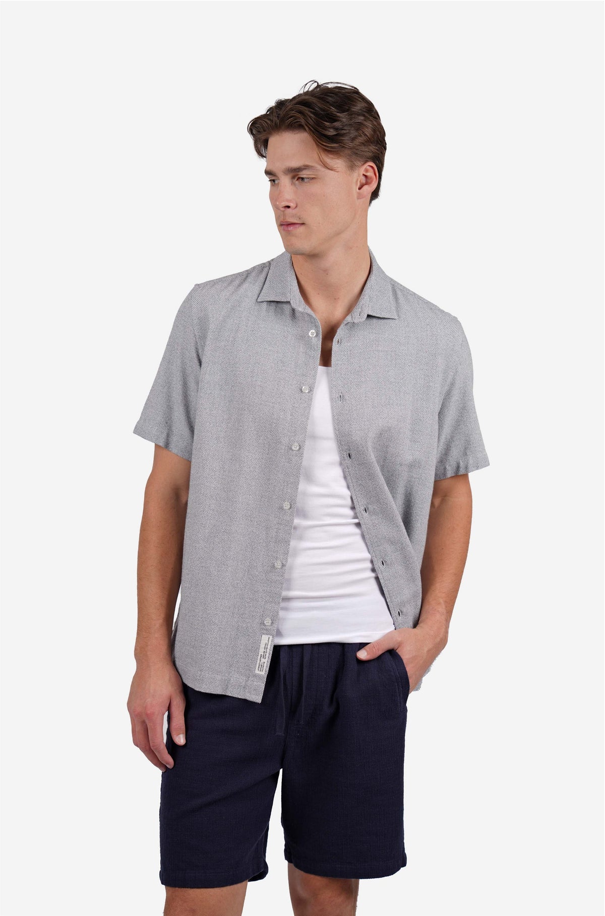 JAMES HARPER TEXTURED SHIRT