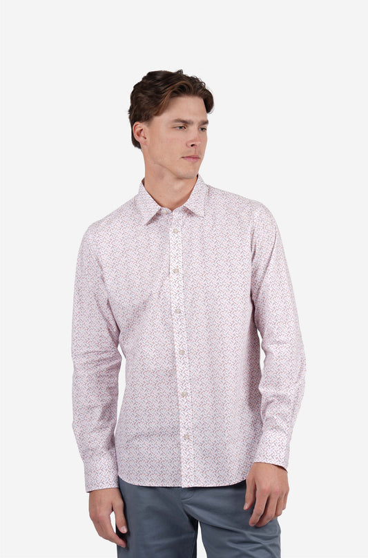 JAMES HARPER LONG SLEEVE COTTON POPLIN