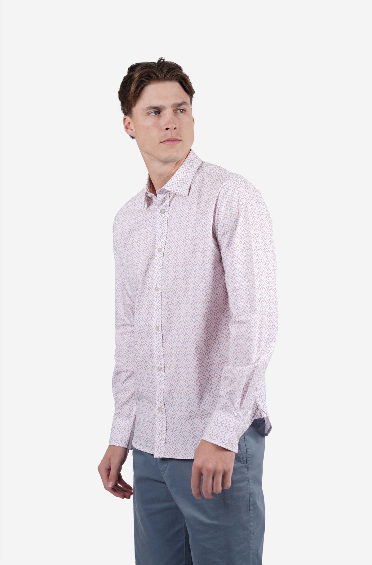JAMES HARPER LONG SLEEVE COTTON POPLIN