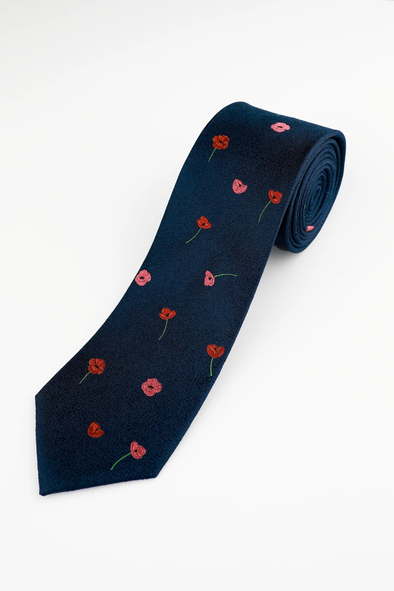 JAMES HARPER POPPY TIE
