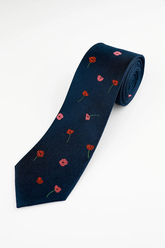 JAMES HARPER POPPY TIE