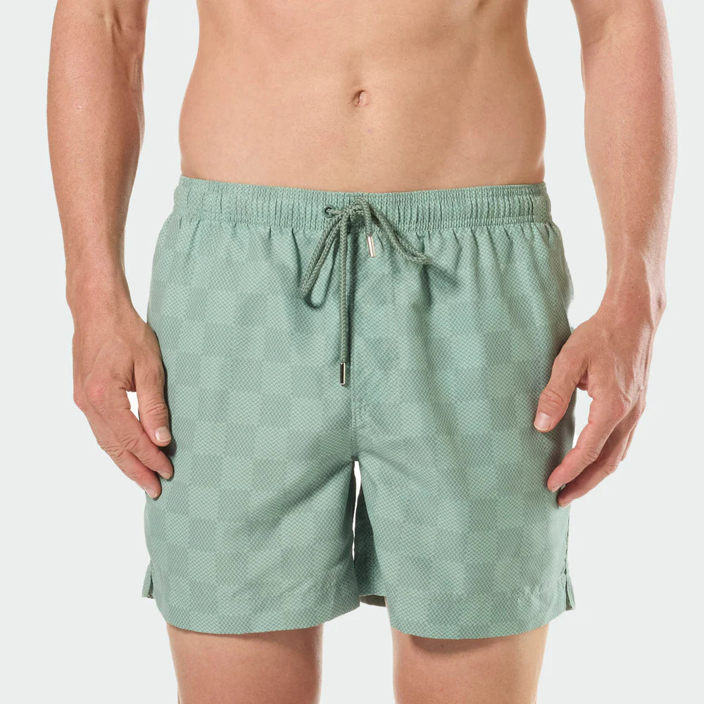MITCH DOWD IN WAVES SWIM SHORT